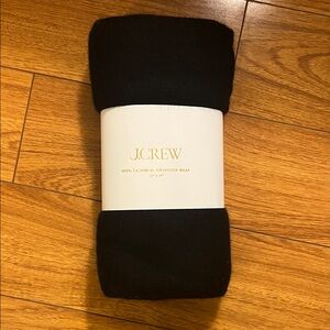 J. Crew Black Cashmere Wrap